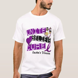 UNITE BELIEVE CURE Crohn’s Disease T-Shirt