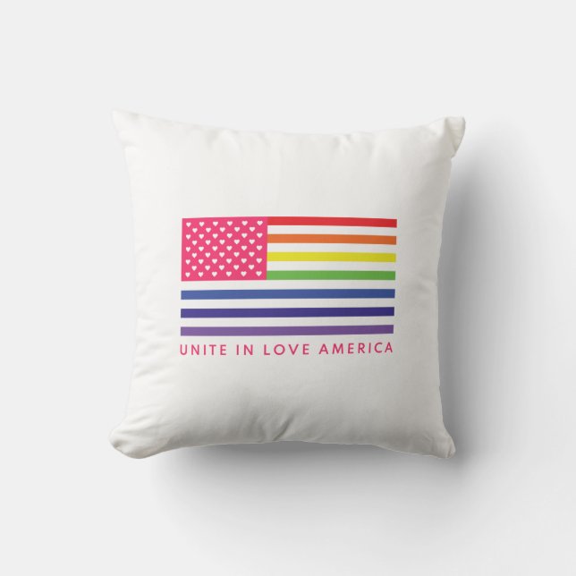 Unite In Love America - Cushion (Front)