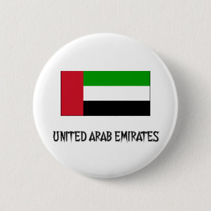 United Arab Emirates Flag 6 Cm Round Badge