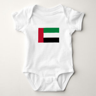 United Arab Emirates Flag Baby Bodysuit