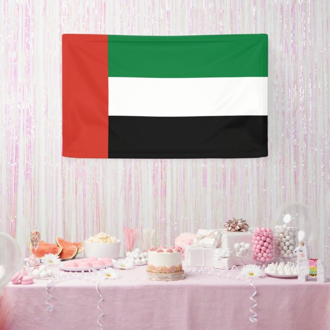 United Arab Emirates flag Banner (Party)