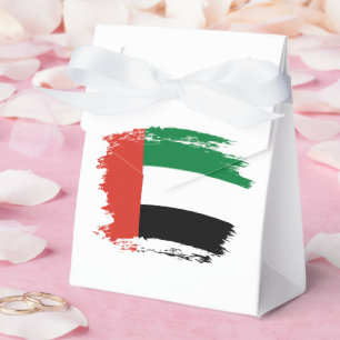 United Arab Emirates flag Favour Box