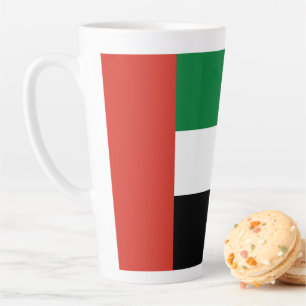 United Arab Emirates flag Latte Mug