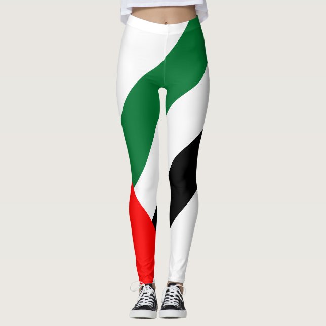 United Arab Emirates flag Leggings (Front)