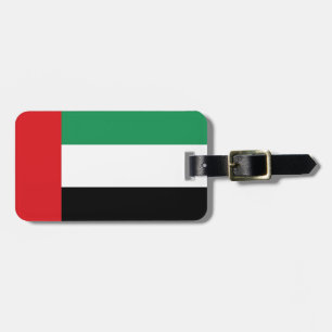 United Arab Emirates Flag Luggage Tag