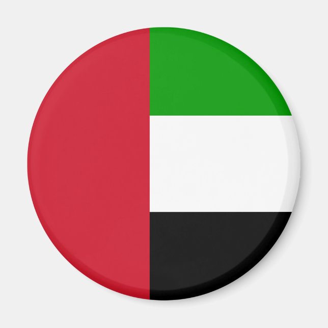 United Arab Emirates Flag Magnet (Front)
