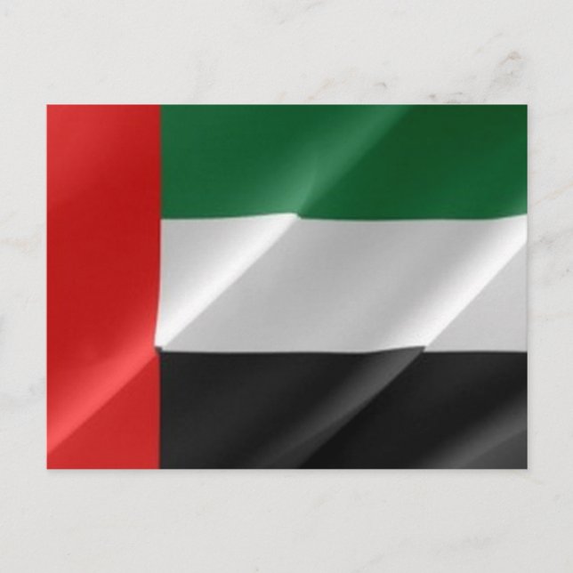United Arab Emirates - Flag - Postcard (Front)