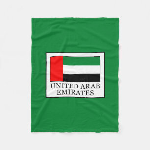 United Arab Emirates Fleece Blanket
