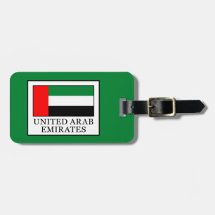 United Arab Emirates Luggage Tag