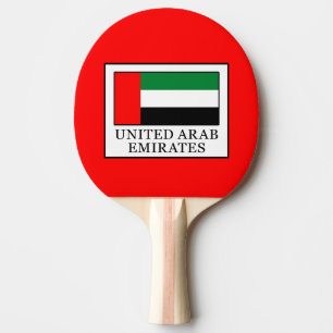 United Arab Emirates Ping Pong Paddle