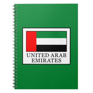 United Arab Emirates Spiral Notebook
