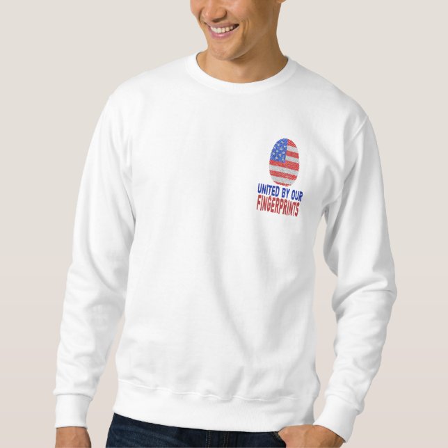 United by Our FingerPrints  Sweatshirt (Front)