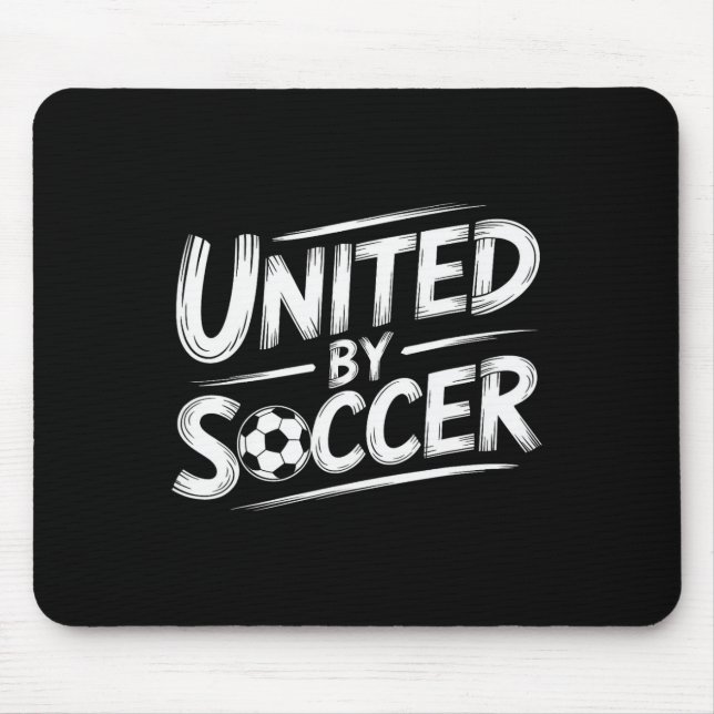 United By Soccer Multicultural Fan _2  Mouse Pad (Front)