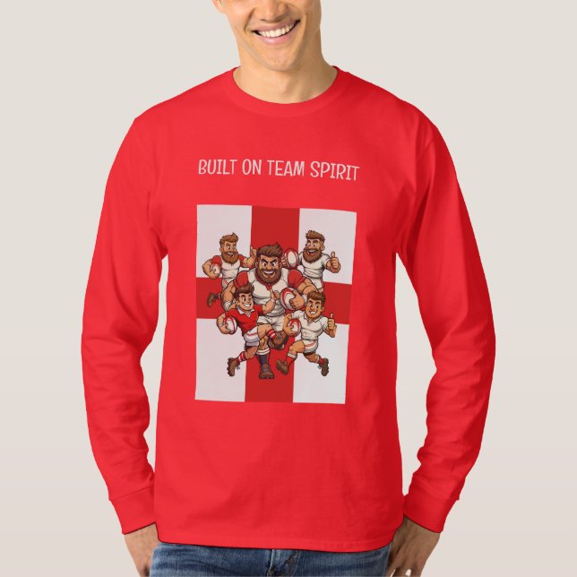 United Charge Rugby Team Spirit T-Shirt (Front)