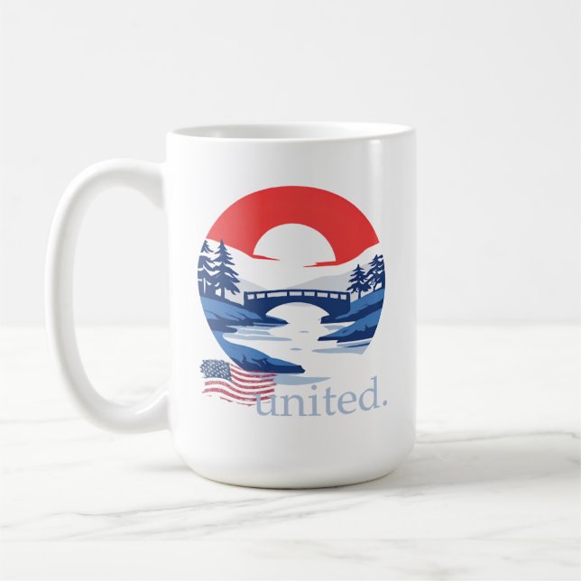 united. coffee mug (Left)