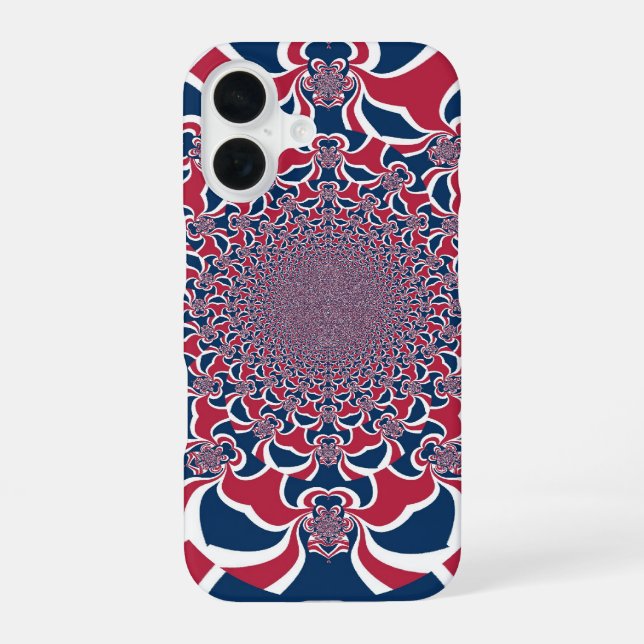 United Colours: Colourful Global Pattern iPhone 16 Case (Back)