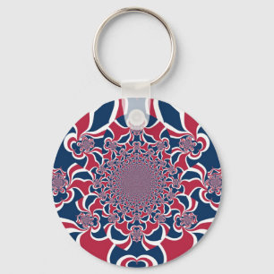 United Colours: Colourful Global Pattern Key Ring