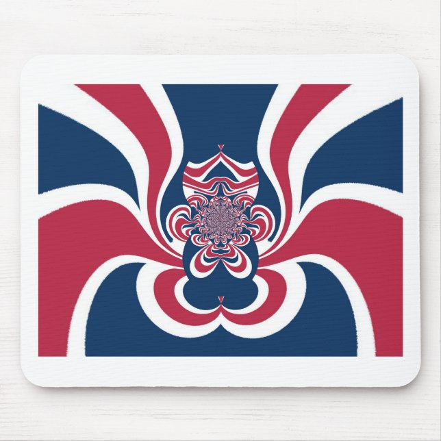 United Colours: Colourful Global Pattern Mouse Pad (Front)