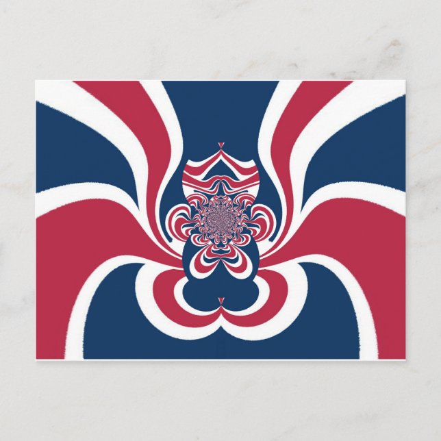 United Colours: Colourful Global Pattern Postcard (Front)