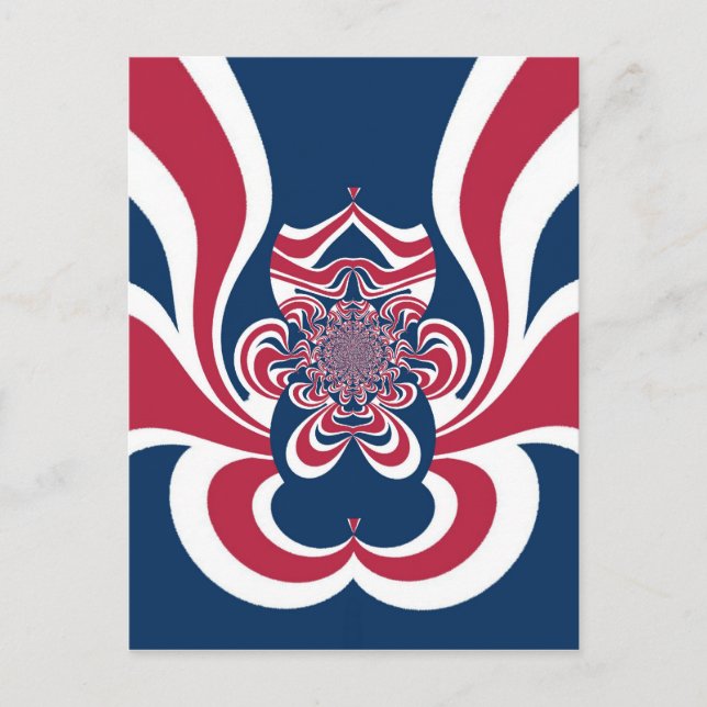 United Colours: Colourful Global Pattern Postcard (Front)