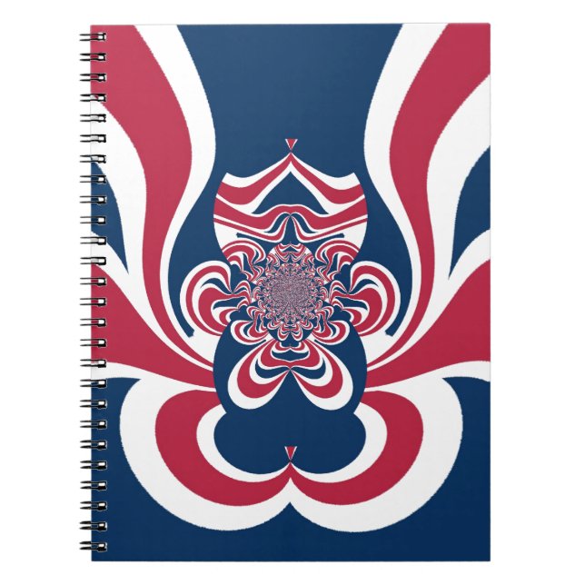 United Colours: Colourful Global Pattern Spiral Notebook (Front)