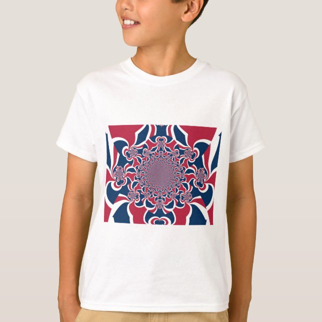 United Colours: Colourful Global Pattern T-Shirt (Front)