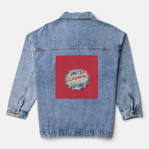 United Dreams Bright Future T-Shirt Denim Jacket
