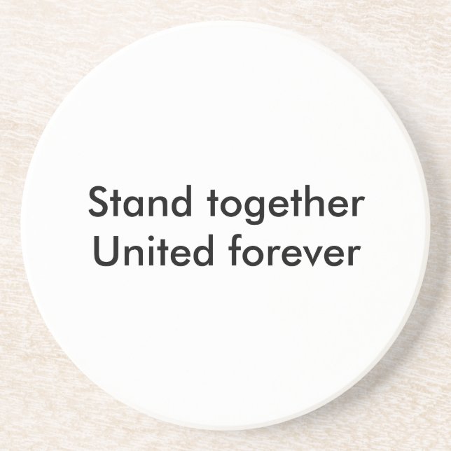 United forever coaster (Front)