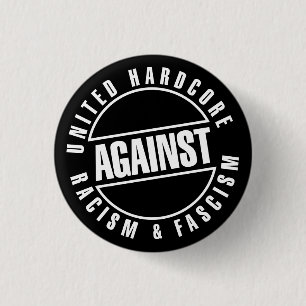 United hardcore.. rintanappi/button 3 cm round badge
