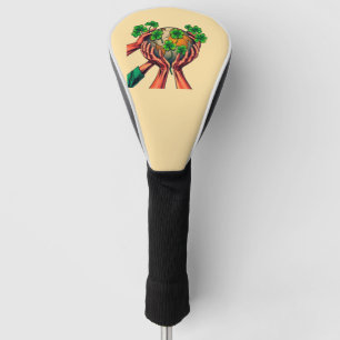 United in Green – Shamrock Motion Globe Golf Head Cover