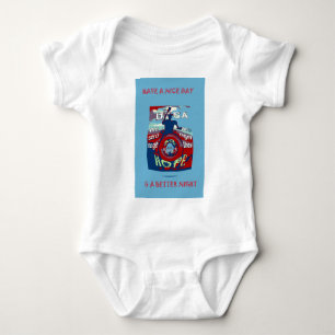 United in Hope: Stronger Together - USA Art Print  Baby Bodysuit