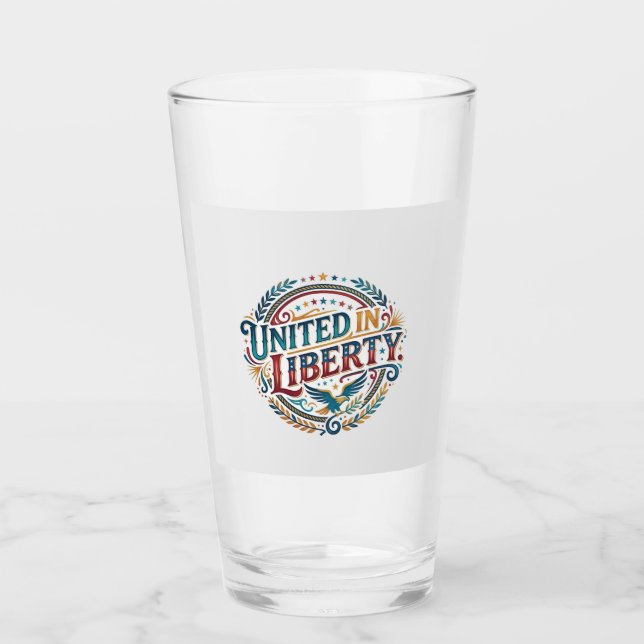 United in Liberty Glass (Front)