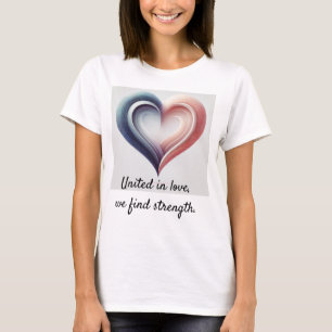 United in love, we find strength. T-Shirt