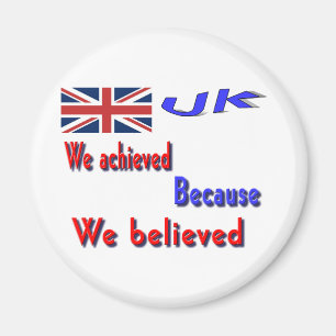 united kingdom achievement fridge magnets