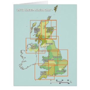 United Kingdom aviation chart