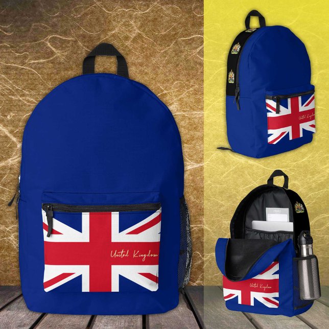 United Kingdom, backpack, British Flag / patriotic Printed Backpack (Creator Uploaded)