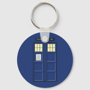 United Kingdom - Blue Police Public Call Box 1 Key Ring