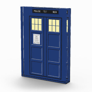 United Kingdom - Blue Police Public Call Box 1 Photo Block