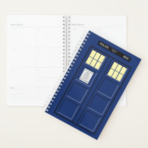United Kingdom - Blue Police Public Call Box 1 Planner
