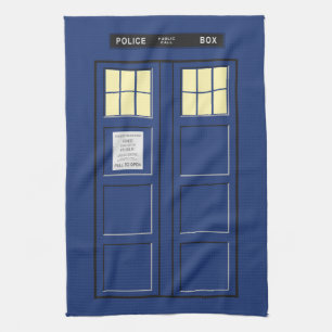 United Kingdom - Blue Police Public Call Box 1 Tea Towel