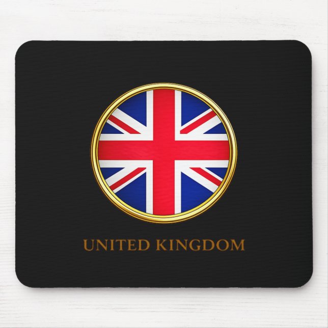 United Kingdom - British Flag Mouse Pad (Front)