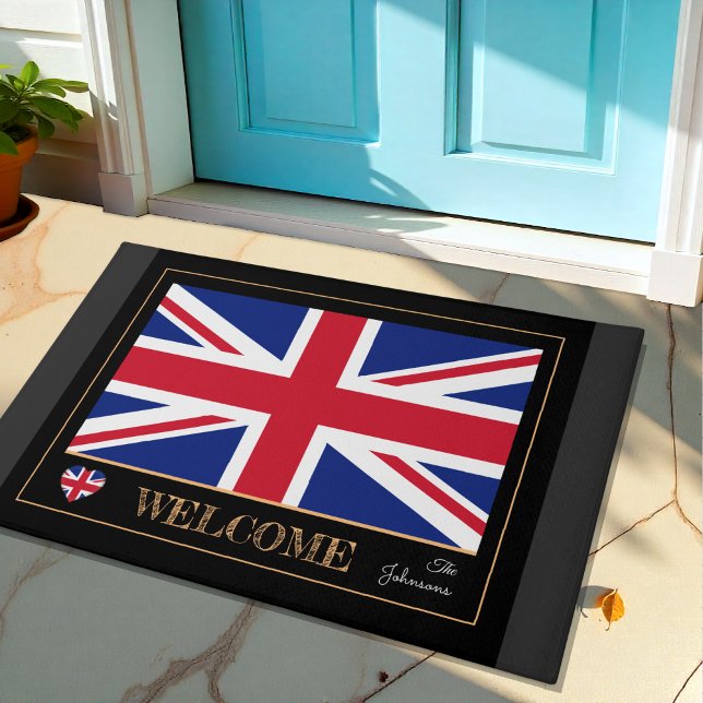 United Kingdom & British Flag / sports England Doormat (Creator Uploaded)