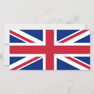 United Kingdom (British Flag) (Union Jack) (UK) GB Card