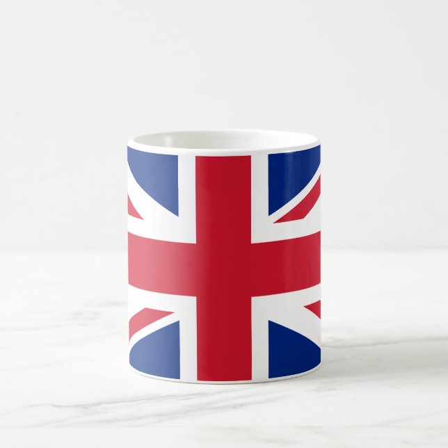 United Kingdom (British Flag) (Union Jack) (UK) GB Coffee Mug (Center)