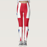 United Kingdom (British Flag) (Union Jack) (UK) GB Leggings<br><div class="desc">This design features the national flag of the United Kingdom, which is also known as the Union Jack. The flag is also known as the Royal Union Flag in Canada. It dates back to the early 17th century, when James I had inherited the English and Irish thrones, which allowed him...</div>
