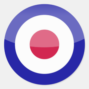 United Kingdom Classic Round Sticker