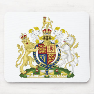 United Kingdom Coat of Arms Mouse Pad