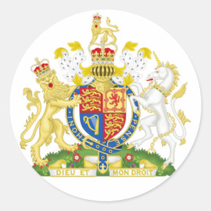 United Kingdom Coat of Arms Sticker