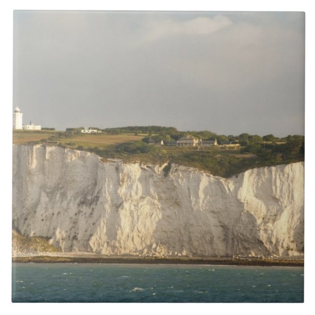United Kingdom, Dover. The famous white cliffs Tile (Front)