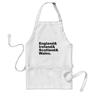United Kingdom   England Ireland Scotland Wales Standard Apron